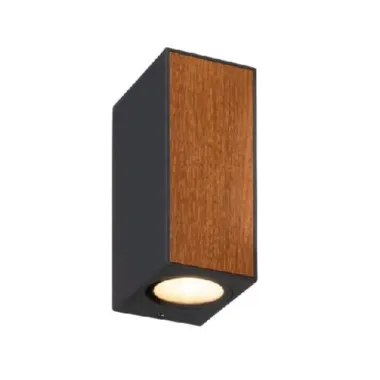 Đèn gắn tường ngoài trời Nanoco 2x7W ánh sáng vàng NBL2621WD 