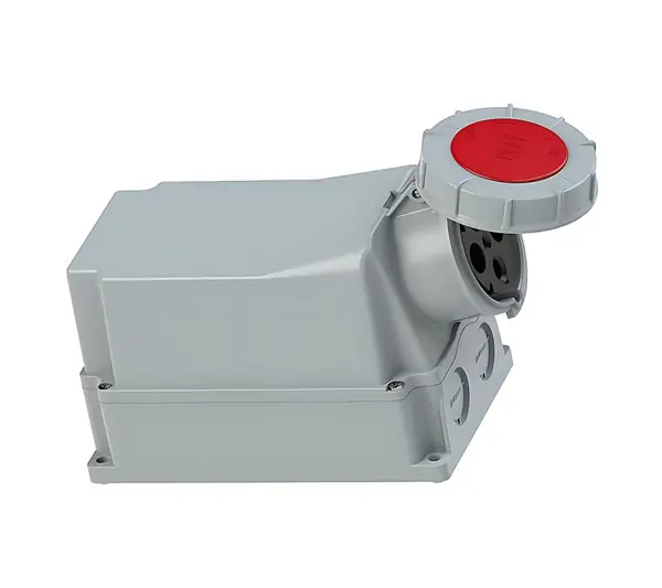 Ổ cắm gắn nổi 125A 5P 400V, 6H, IP66/67 PCE F145-6