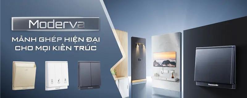Công tắc ổ cắm Panasonic Moderva - Chất lượng, giá tốt tại Đăng Khoa