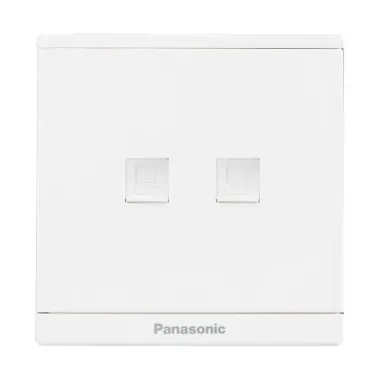 Bộ 2 Ổ cắm mạng cat 5 Panasonic Moderva WMF422-VN