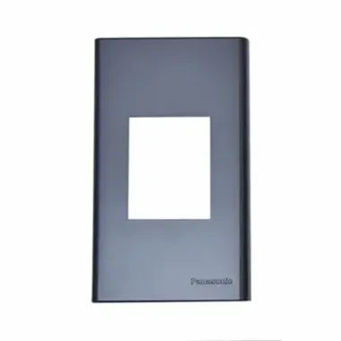 Mặt dùng riêng cho ổ cắm đơn 3 chấu màu xám ánh kim Panasonic WEVH680290MYH