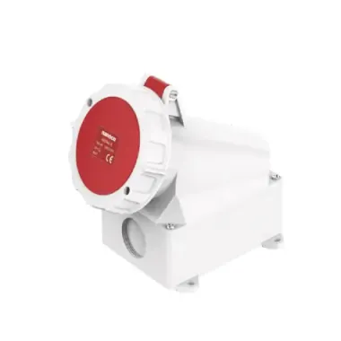 Ổ cắm gắn âm dạng nghiêng 16A-4P- 400V- 6H-IP67 Nanoco NIS4142-6F78