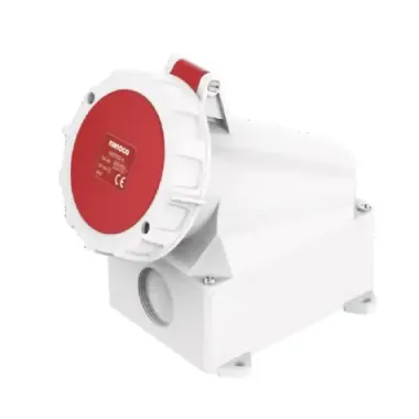 Ổ cắm gắn nổi 16A-5P- 400V- 6H-IP67 Nanoco NIS1152-6 