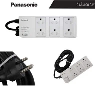 Ổ CẮM CÓ DÂY PANASONIC WCHG2836