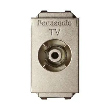  Ổ cắm tivi màu vàng ánh kim Panasonic WEV2501MYZ