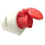 Ổ cắm gắn nổi F114-6 PCE loại không kín nước 16A/4P/400V IP44