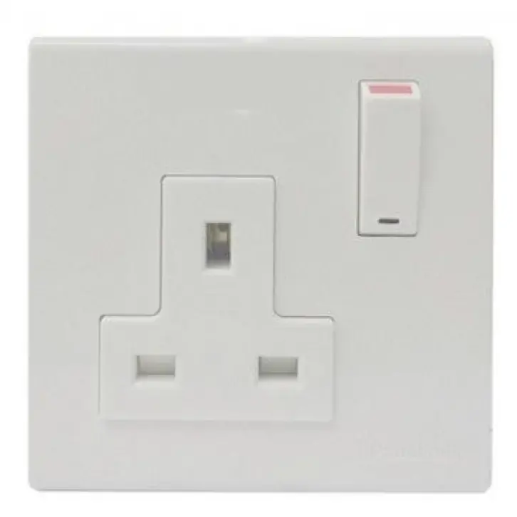 Bộ ổ cắm tiêu chuẩn BS, 250VAC - 13A Panasonic WEB11119SW-VN