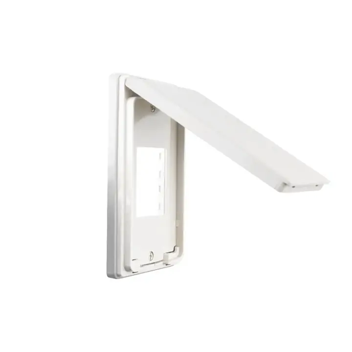 Mặt có nắp che mưa dùng cho ổ cắm đơn 3 chấu, 3 màu beige (K-VN), xám (HK-VN), trắng (SWK-VN) Panasonic WEG79029