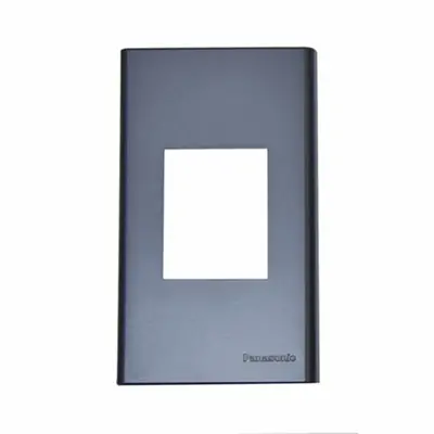 Mặt dùng riêng cho ổ cắm đơn 3 chấu màu xám ánh kim Panasonic WEVH680290MYH