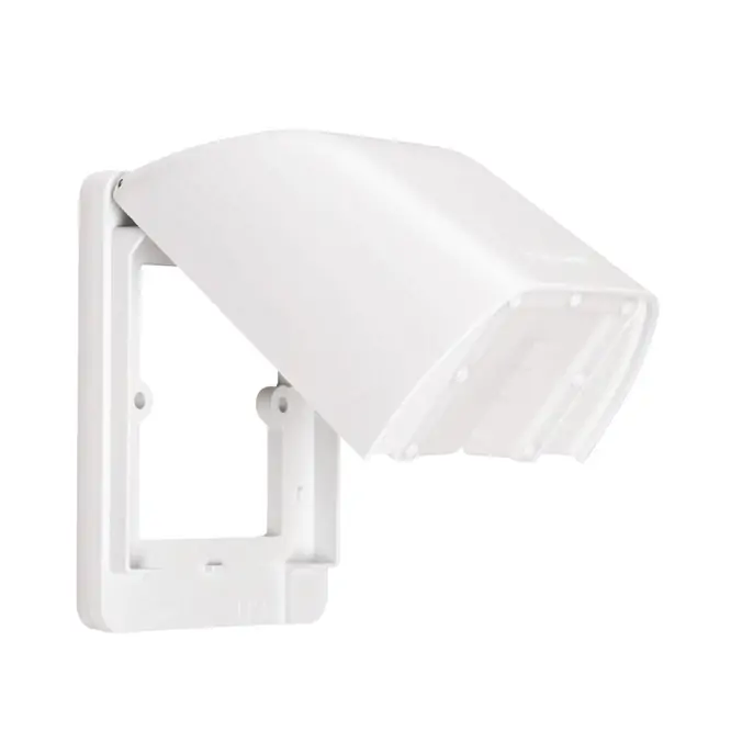 Mặt vuông có nắp che mưa IP43 chuẩn BS dùng cho công tắc, ổ cắm Panasonic WBC8991W
