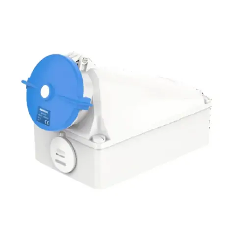 Ổ cắm gắn nổi 125A-3P- 230V- 6H-IP67 Nanoco NIS143-6