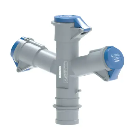Ổ cắm chia 3 ngã 16A-3P- 230V- 6H-IP44 Nanoco NIS9432000