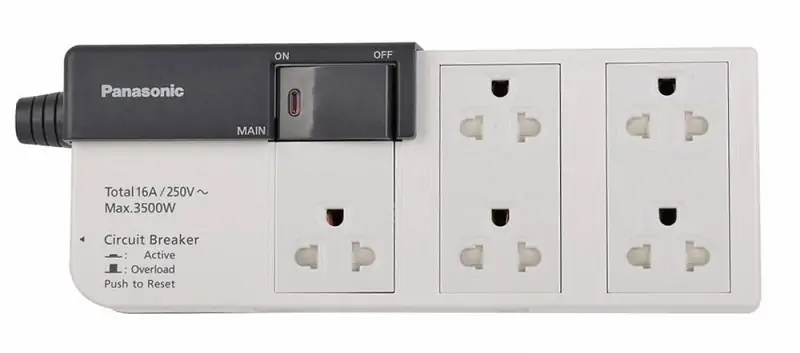 Ổ cắm có dây Panasonic WCHG28352 - Giải pháp an toàn điện tối ưu cho gia đình và trẻ nhỏ