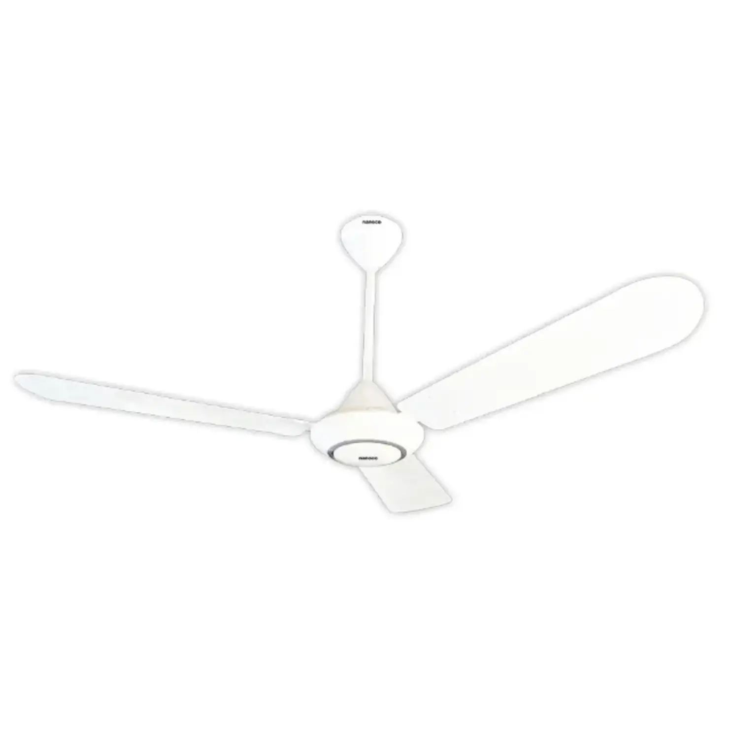 Quạt trần Nanoco 3 cánh nhôm ty 30cm màu trắng NCF5631-WS