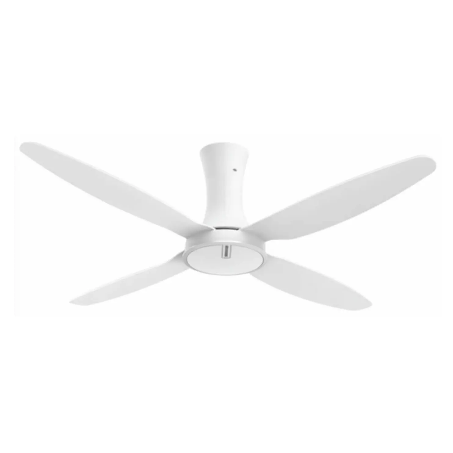 Quạt trần Nanoco 4 cánh DC màu trắng ty 23cm, điều khiển từ xa NCF6041-WS 
