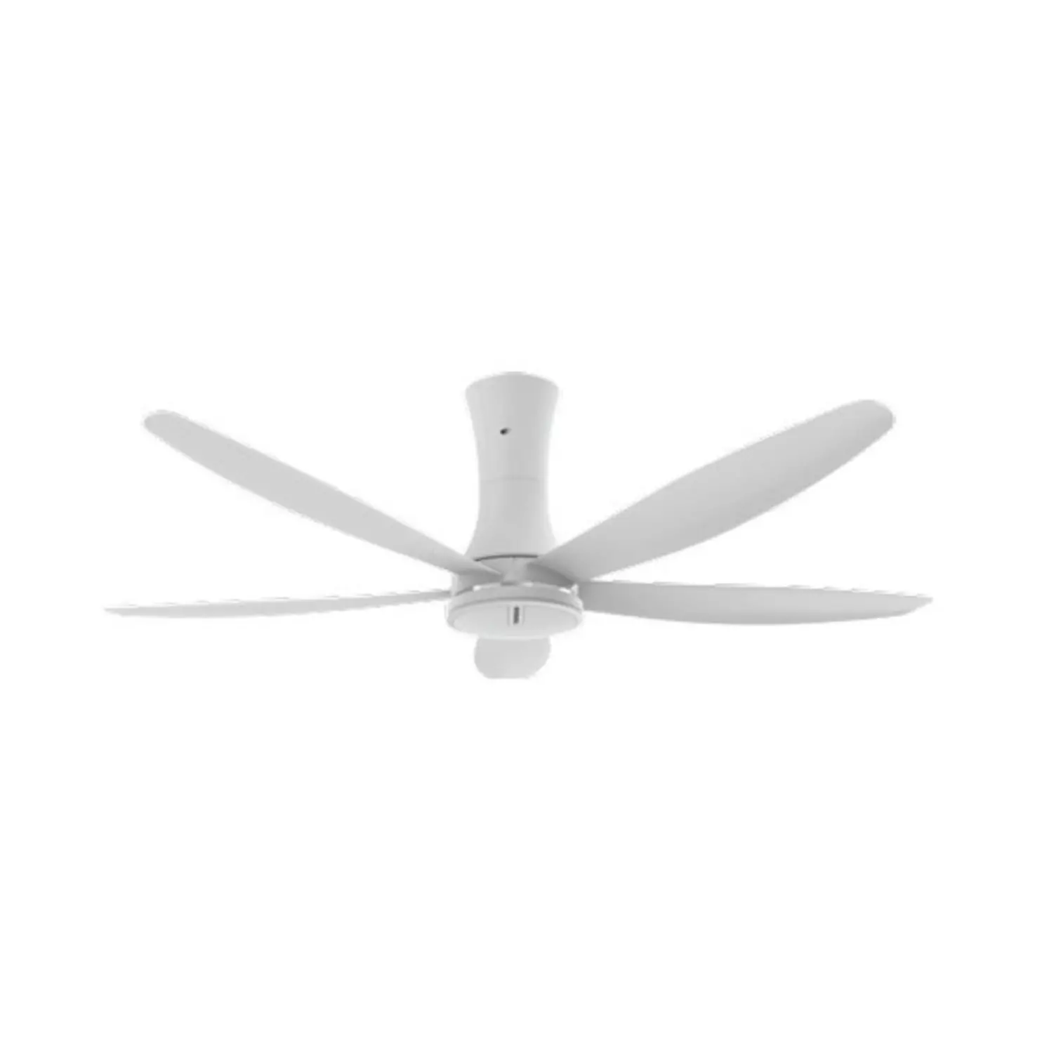 Quạt trần Nanoco 5 cánh DC màu trắng ty 23cm, điều khiển từ xa NCF6051-WS 