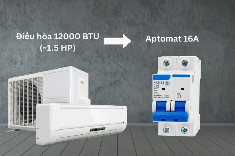 c&aacute;ch chọn Aptomat Panasonic cho m&aacute;y lạnh