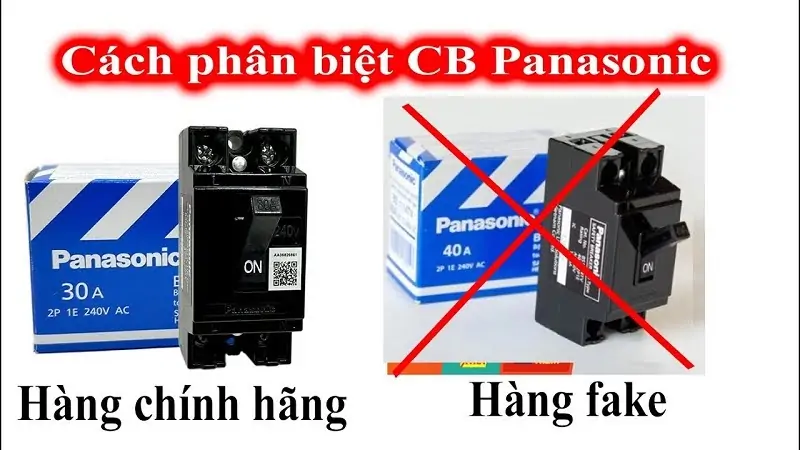 CB chống giật Panasonic ch&iacute;nh h&atilde;ng